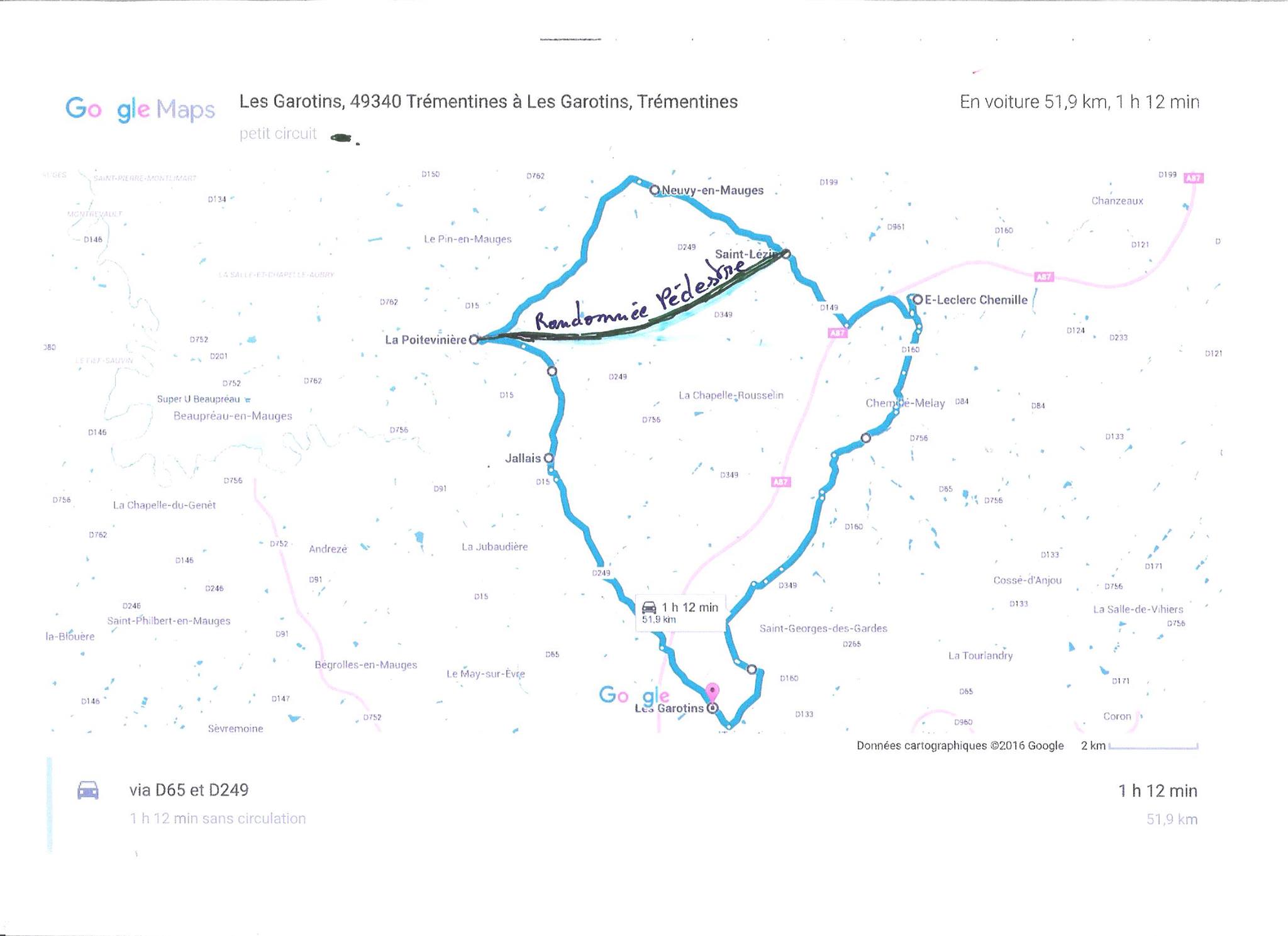 Petit parcours 2016